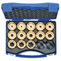 Klauke set krimpovacích matric, 6-300 mm² R22 v kufru, 13 ks, série K22