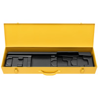 REMS plechový kufr s vložkou pro Eco-Press a 3 ks lisovacích čelistí REMS plechový kufr s vložkou pro Eco-Press a 3 ks lisovacích čelistí