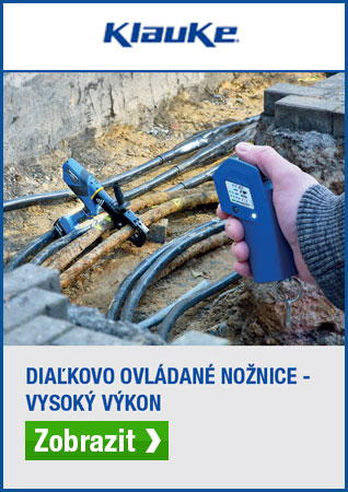 Klauke Strihání kabelů na dalku