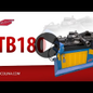 ERCOLINA TB180PT – Beztrnová ohýbačka trubek do Ø 150 mm