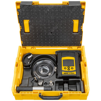 REMS P7-TD C / P7-TDX C – Elektronický přístroj pro tlakové a těsnostní zkoušky